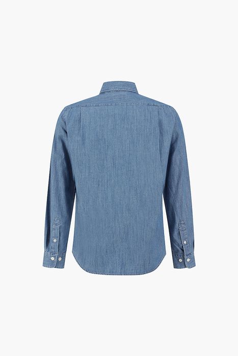 코튼 버튼 다운 투 포켓 셔츠 BE2401401